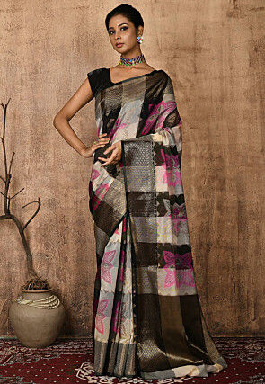 Banarasi Saree in Multicolor