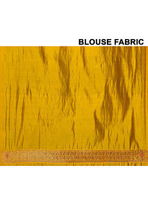 Banarasi Saree in Mustard