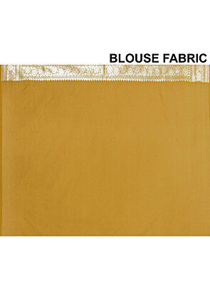 Banarasi Saree in Mustard