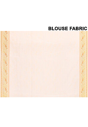 Banarasi Saree in Off White