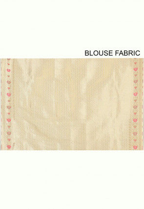 Banarasi Saree in Off White