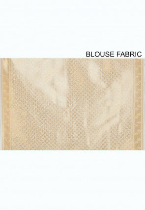 Banarasi Saree in Off White