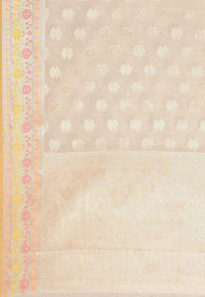 Banarasi Saree in Off White