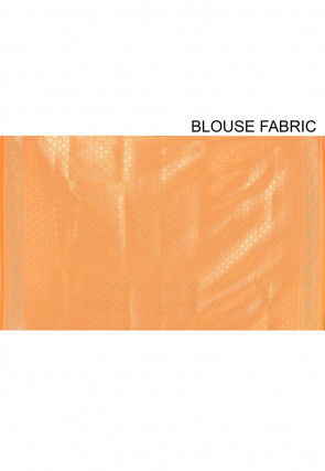 Banarasi Saree in Orange