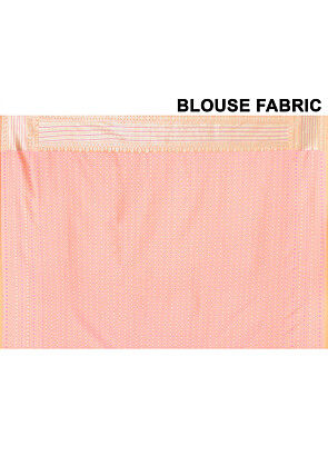 Banarasi Saree in Peach
