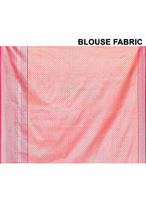 Banarasi Saree in Peach