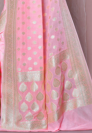 Banarasi Saree in Pink