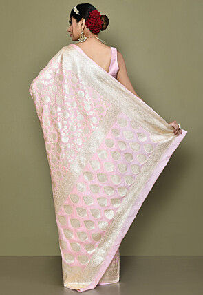 Banarasi Saree in Pink