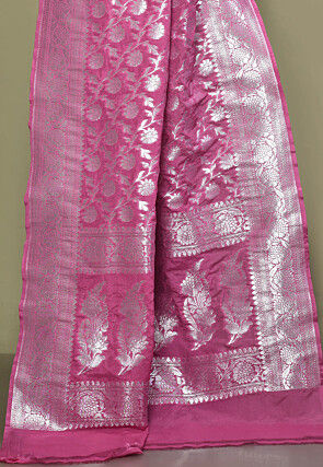 Banarasi Saree in Pink