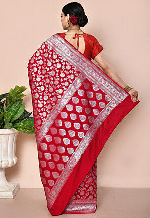 Banarasi Saree in Red