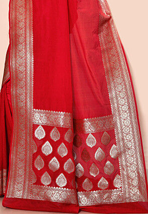 Banarasi Saree in Red