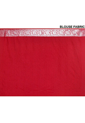 Banarasi Saree in Red