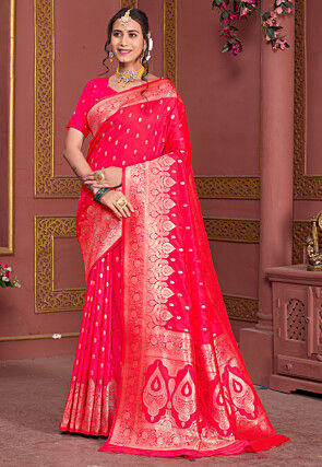 Banarasi Saree in Red
