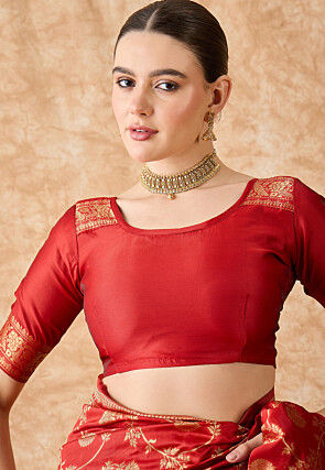 Banarasi Saree in Red