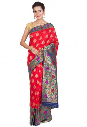 Banarasi Saree in Red