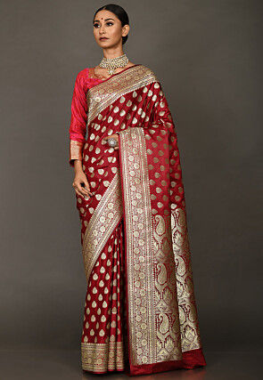 Banarasi Saree in Red