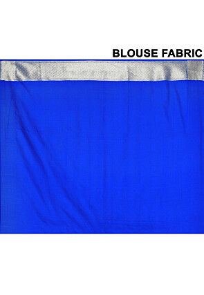 Banarasi Saree in Royal Blue