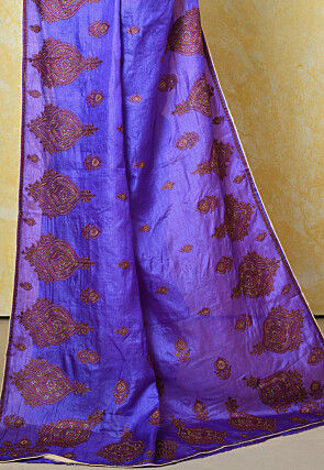 Banarasi Saree in Royal Blue