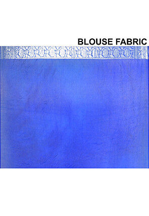 Banarasi Saree in Royal Blue