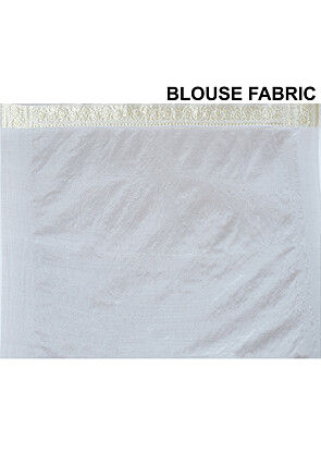 Banarasi Saree in White