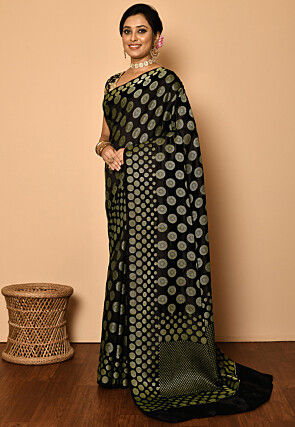 Banarasi Saree in Wine