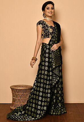 Banarasi Saree in Wine