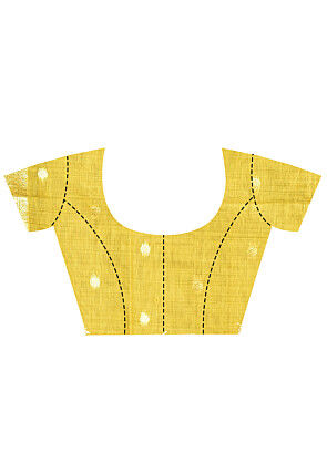 Banarasi Saree in Yellow