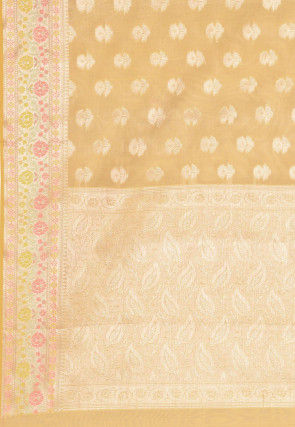 Banarasi Saree in Yellow