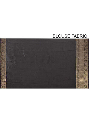 Banarasi Silk Saree in Black