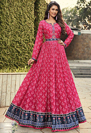 Indo Western Gowns For Women Online  Utsav Fashion