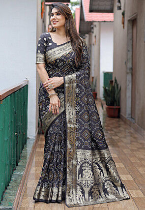 KESSI BANDHEJ VOL 9 - Dola silk fabric printed bandhej with embroidery work  wedding special sarees - Salwar Kameez Wholesaler | Kurtis Wholesaler |  Sarees