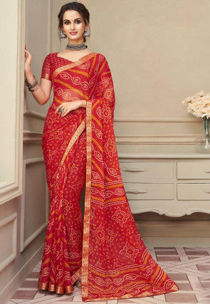 Bandhej Saree - Shop Latest Bandhani Saree Collection | Me99