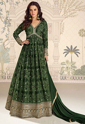 dark green indian dress Page 4 | - Readymade - Salwar Kameez: Buy Designer Suits for Women Online Xdegoge Linen Dresses for VENDOR COLOR-TAN Green lehenga choli and sharara suits from COLOR:Red Wine