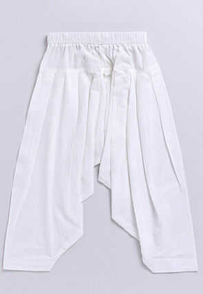 Bandhej Printed Cotton Kurta Set in Blue