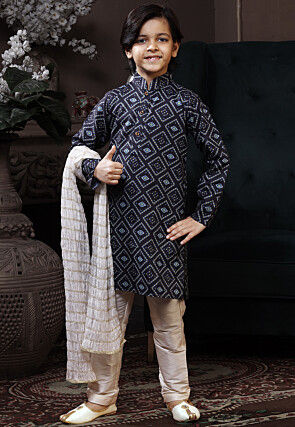 Apparelsonline Boys kurta Pajama set With Free Shawl Age 1 to 12 