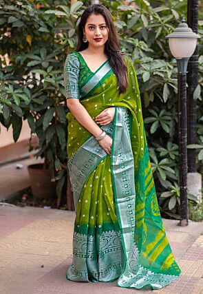 Buy rajasthani bandhej sarees online, Pure rajasthani bandhej sarees,  Trendy rajasthani bandhej sarees | www.shavicreation.com