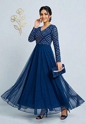 indian blue dresses Explore the Different Types of Indian Dresses: Traditional & Modern Styles