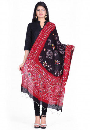 dupatta for black dress