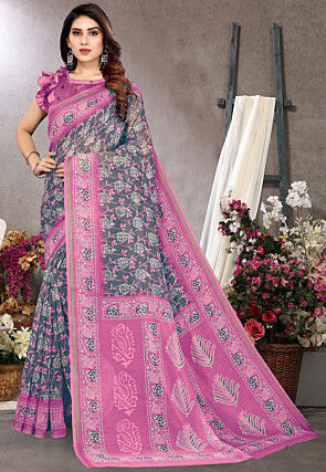 Buy Cotton Batik Saree CBS12 Online