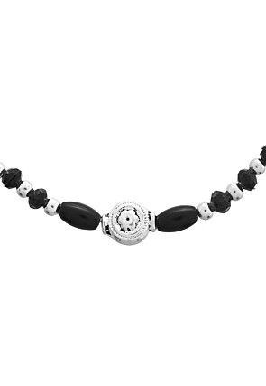 Beaded Adjustable Anklet Pair