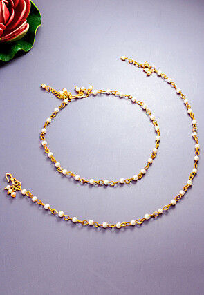 Beaded Anklet Pair