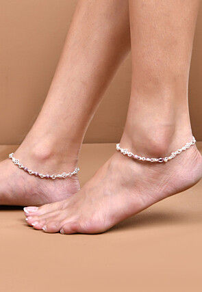 Beaded Anklet Pair