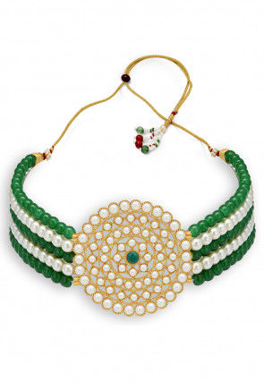 Beaded Choker Necklace Set