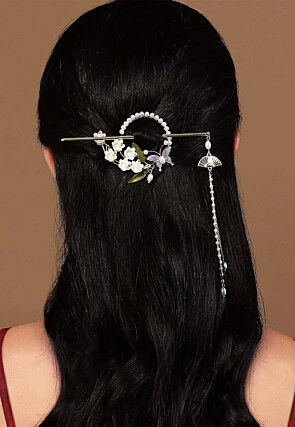 Beaded Hair Pin