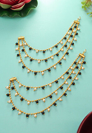 Beaded Layered Ear Chain