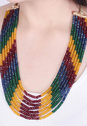 Beaded Layered Necklace 