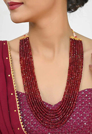 Beaded Layered Necklace 