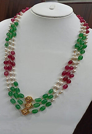 Beaded Layered Necklace