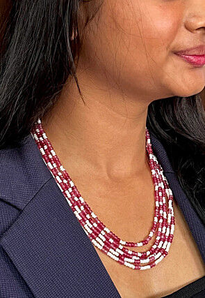 Beaded Layered Necklace