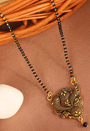 Beaded Oxidised Mangalsutra